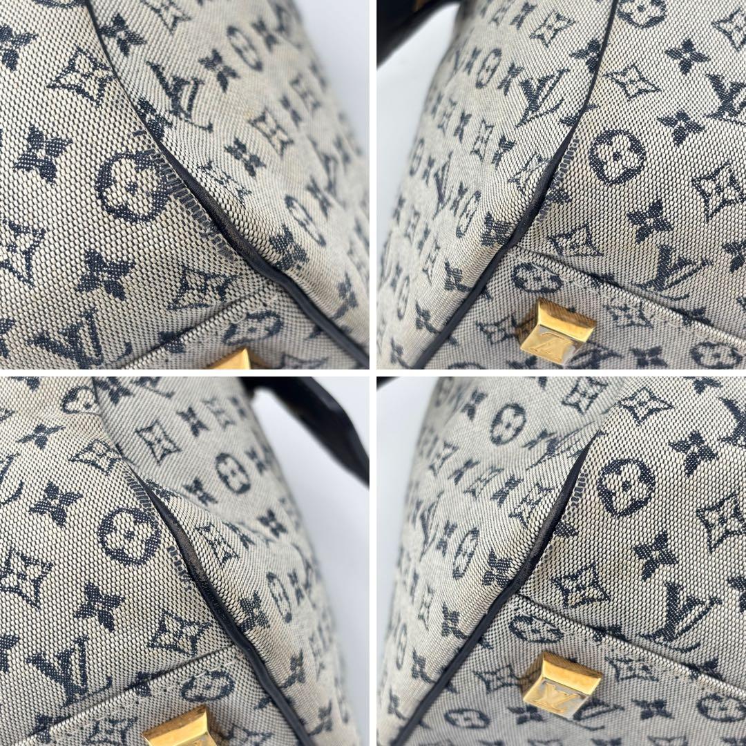▽LOUIS VUITTON モノグラムミニ ジョセフィーヌGM ブルー