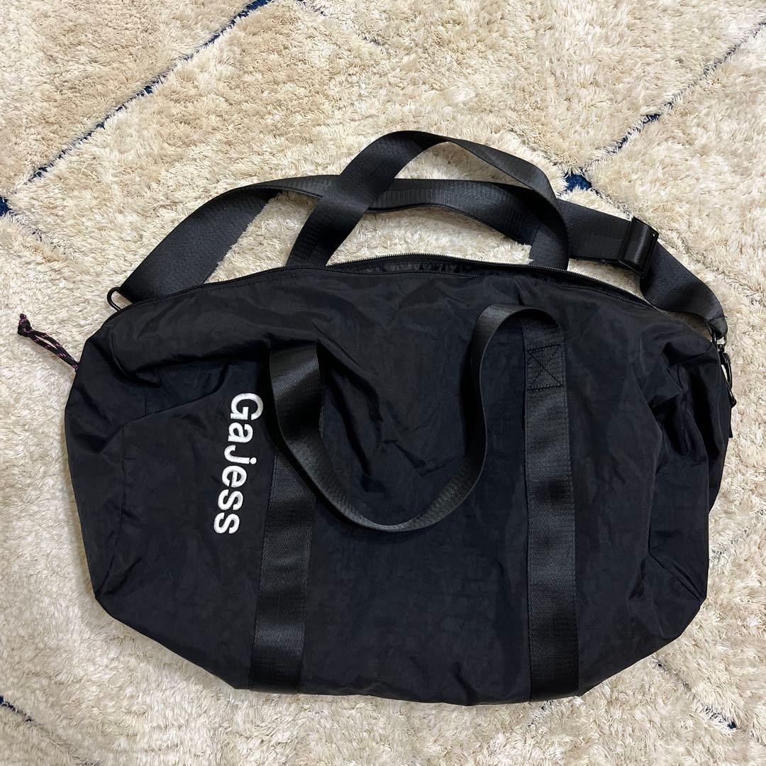 Gajess ボストンバッグ　Black Duffle Bag