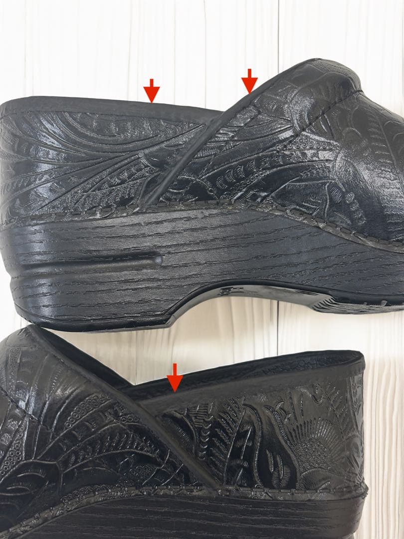 新品.未使用　ダンスコ・Pro/Black Tooled/サイズ:39