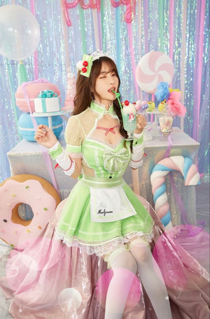 【Malymoon/マリームーン】ジューシードリンクメイド/メロンソーダ