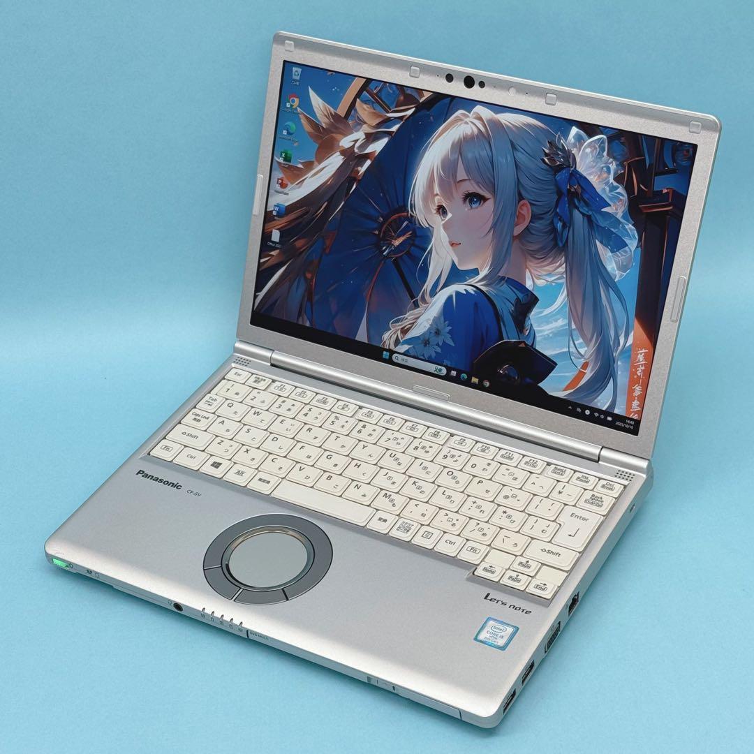 837 良品 DVD搭載 レッツノートSV7 第8世代 8GB office