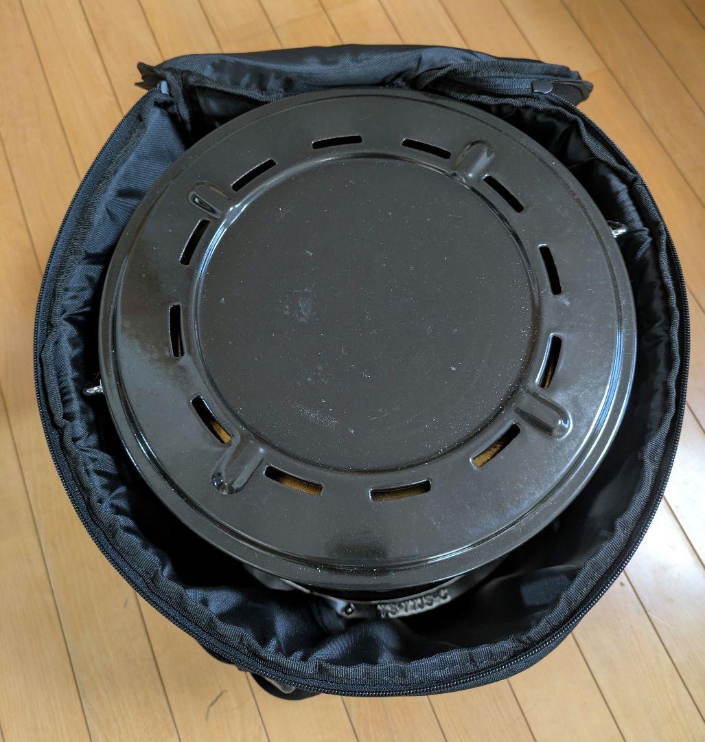 TS-77JS-C 小型石油ストーブ newAlpaca ガラスひび有り