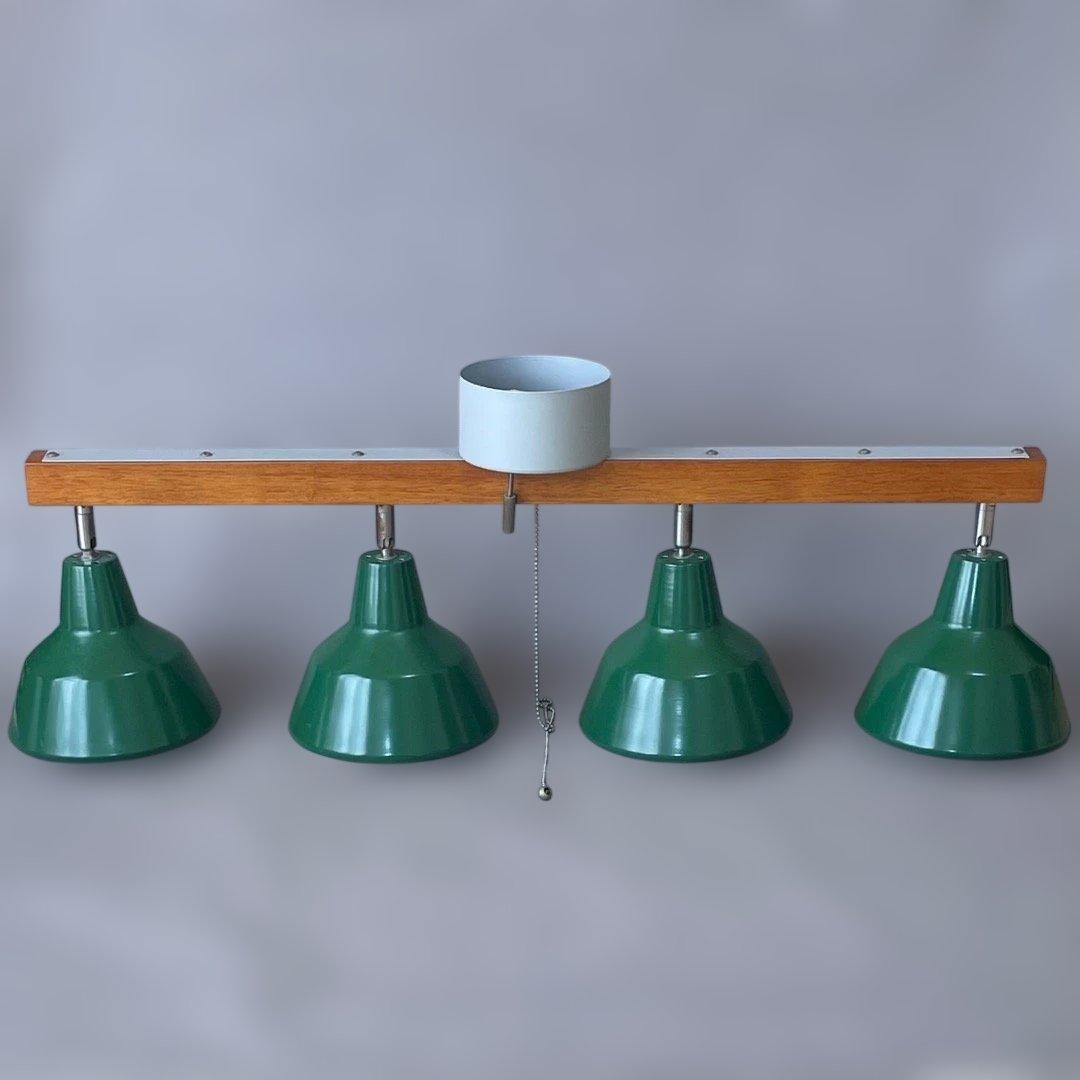 希少✨完動品✨HERMOSA MARTTI 4 ホーローランプ シーリングライト