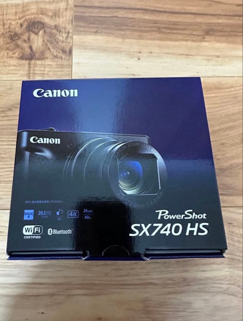 【新品未使用 未開封】Canon PowerShot SX740 HS ブラック