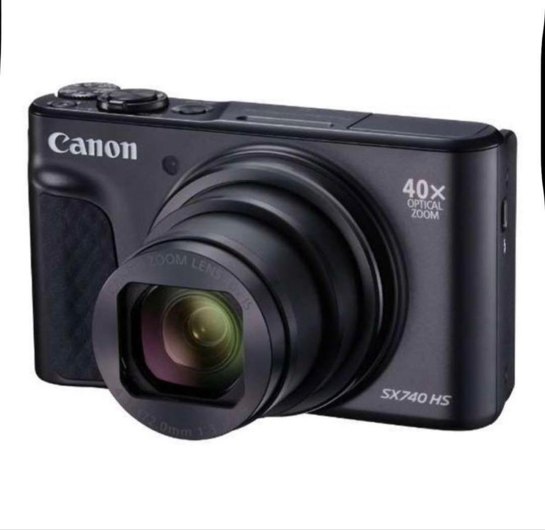【新品未使用 未開封】Canon PowerShot SX740 HS ブラック