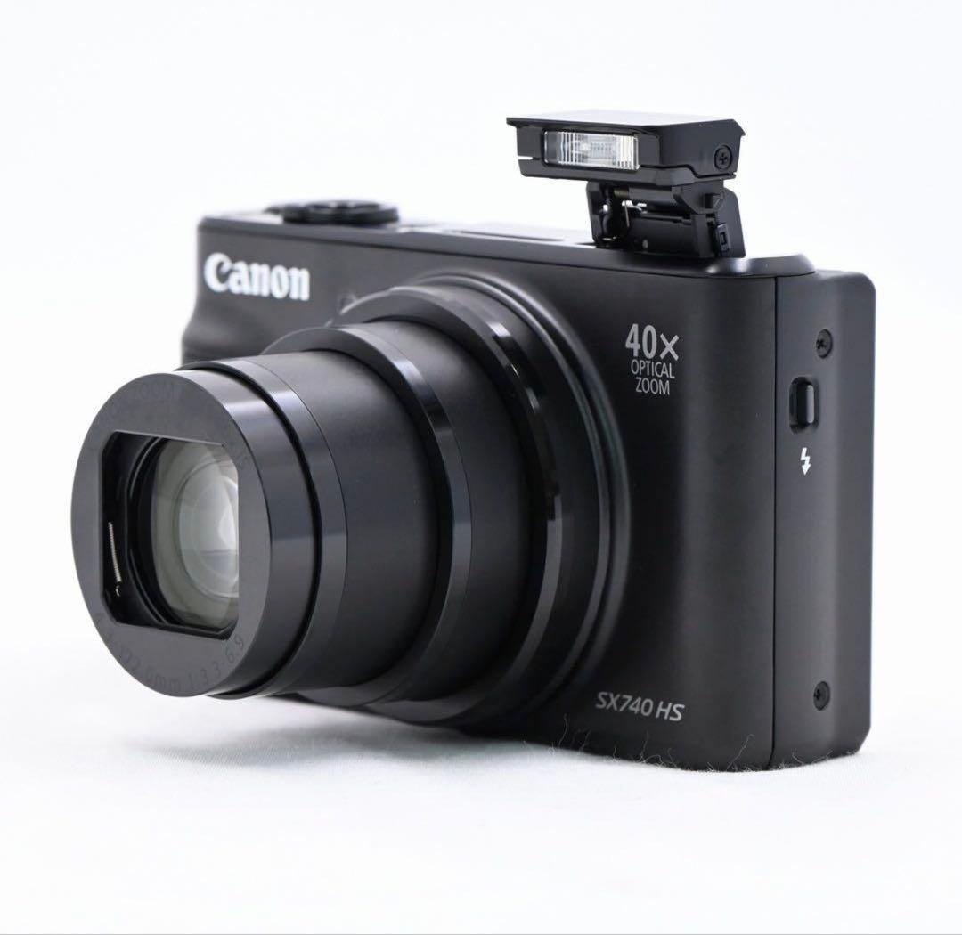 【新品未使用 未開封】Canon PowerShot SX740 HS ブラック