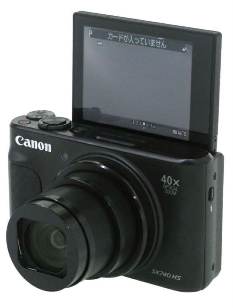 【新品未使用 未開封】Canon PowerShot SX740 HS ブラック