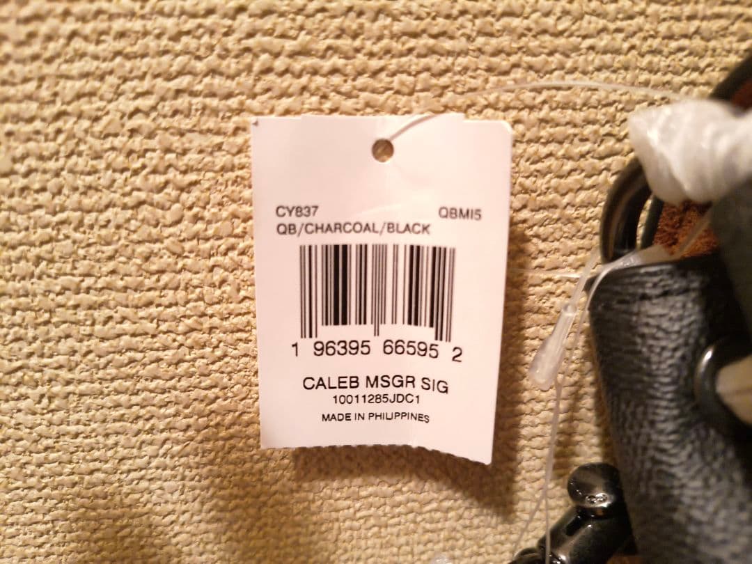 新品 コーチ メッセンジャーバッグ 本革