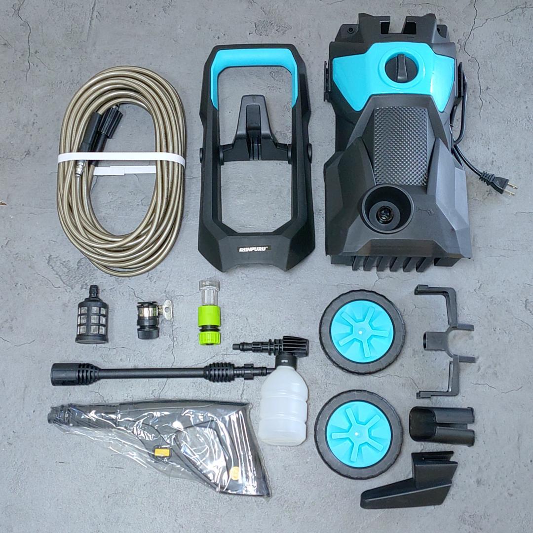 匿名発送☆ケルヒャーよりお得な家庭用高圧洗浄機 17MPA　フルセット
