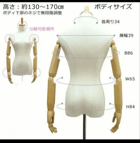 マネキン　トルソー