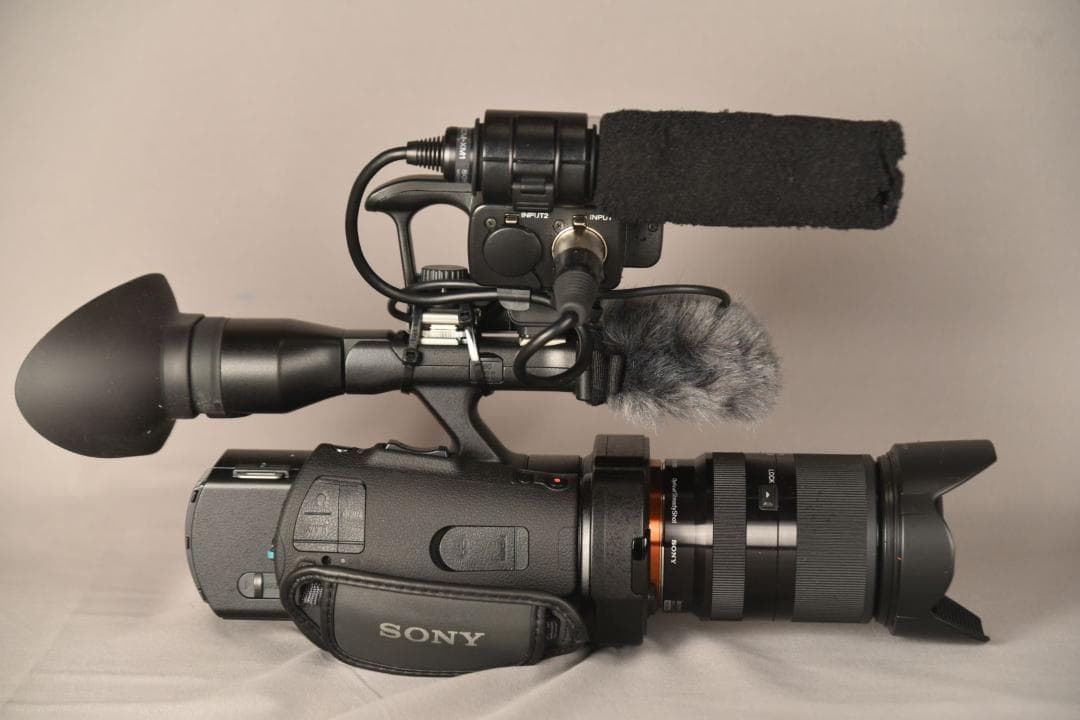 SONY NEX-VG900 フルサイズ・ XLR・レンズ・純正バッテリー付