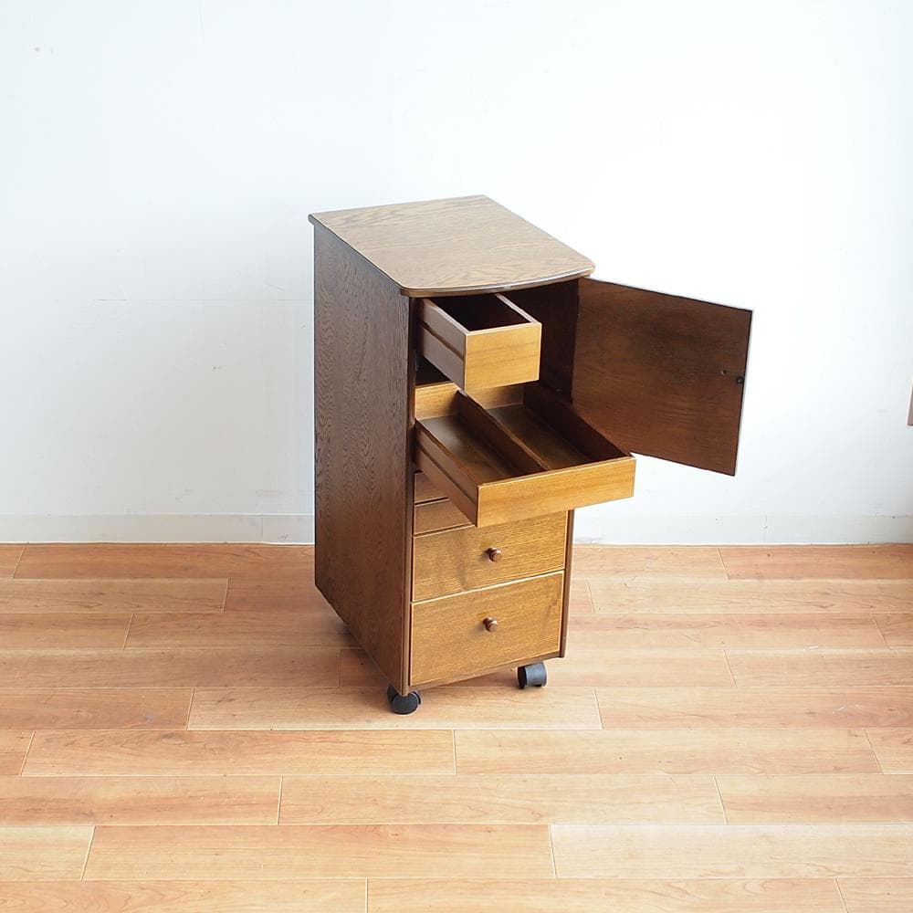 パリの雑貨屋 ジュエリーケース 横幅30cm サイドチェスト キャスター付き