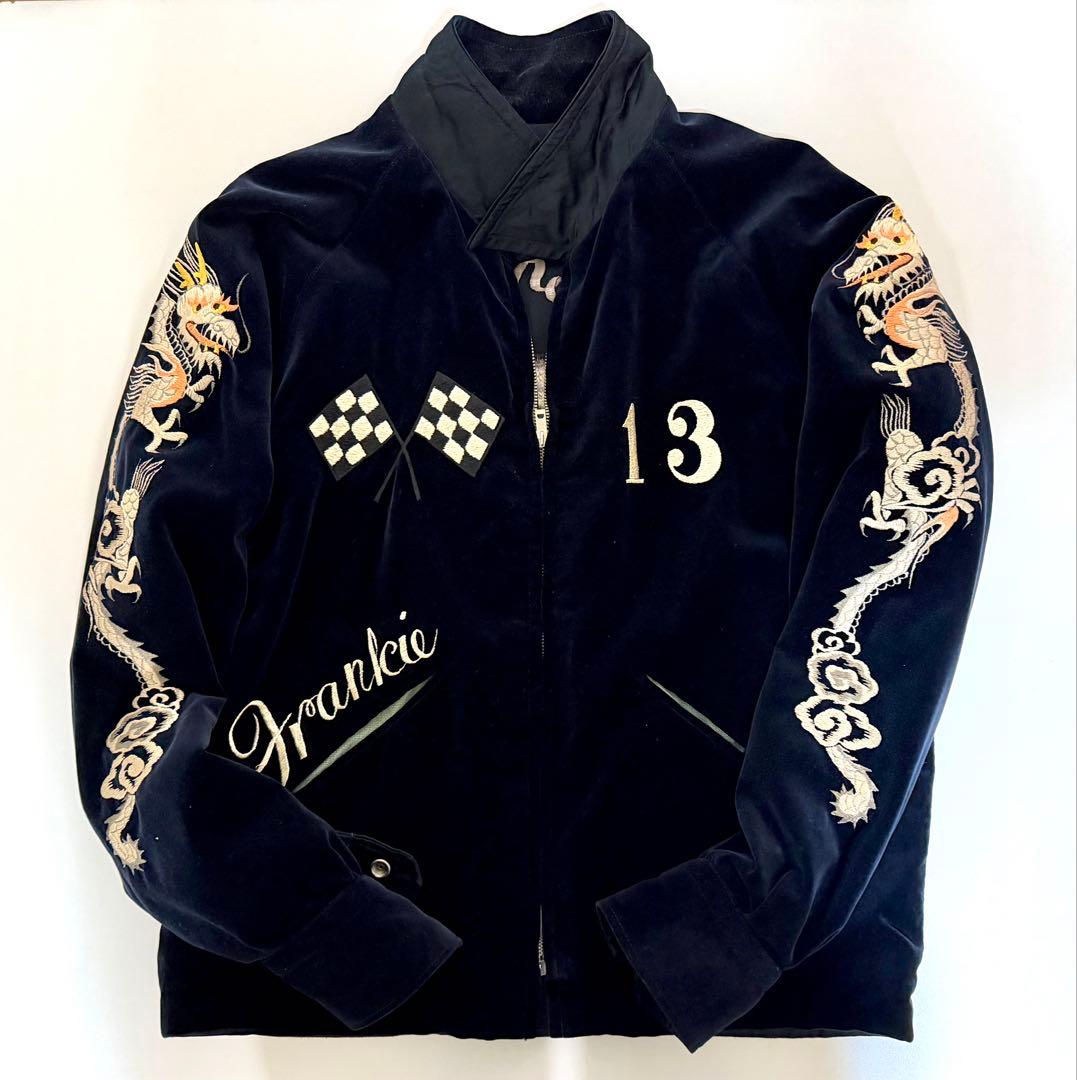 マ*ろ様 東洋 スペシャル スカジャン　CxTxM & 港商 lady luck