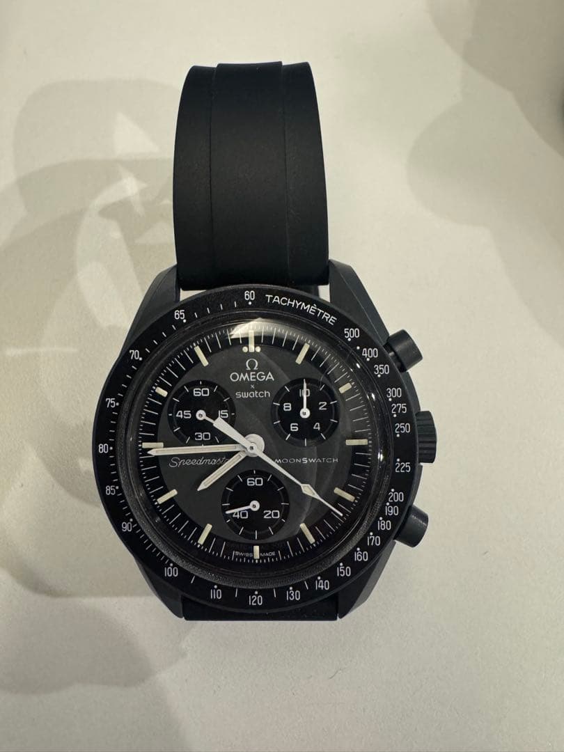 Swatch Moonwatch Collection ブラック