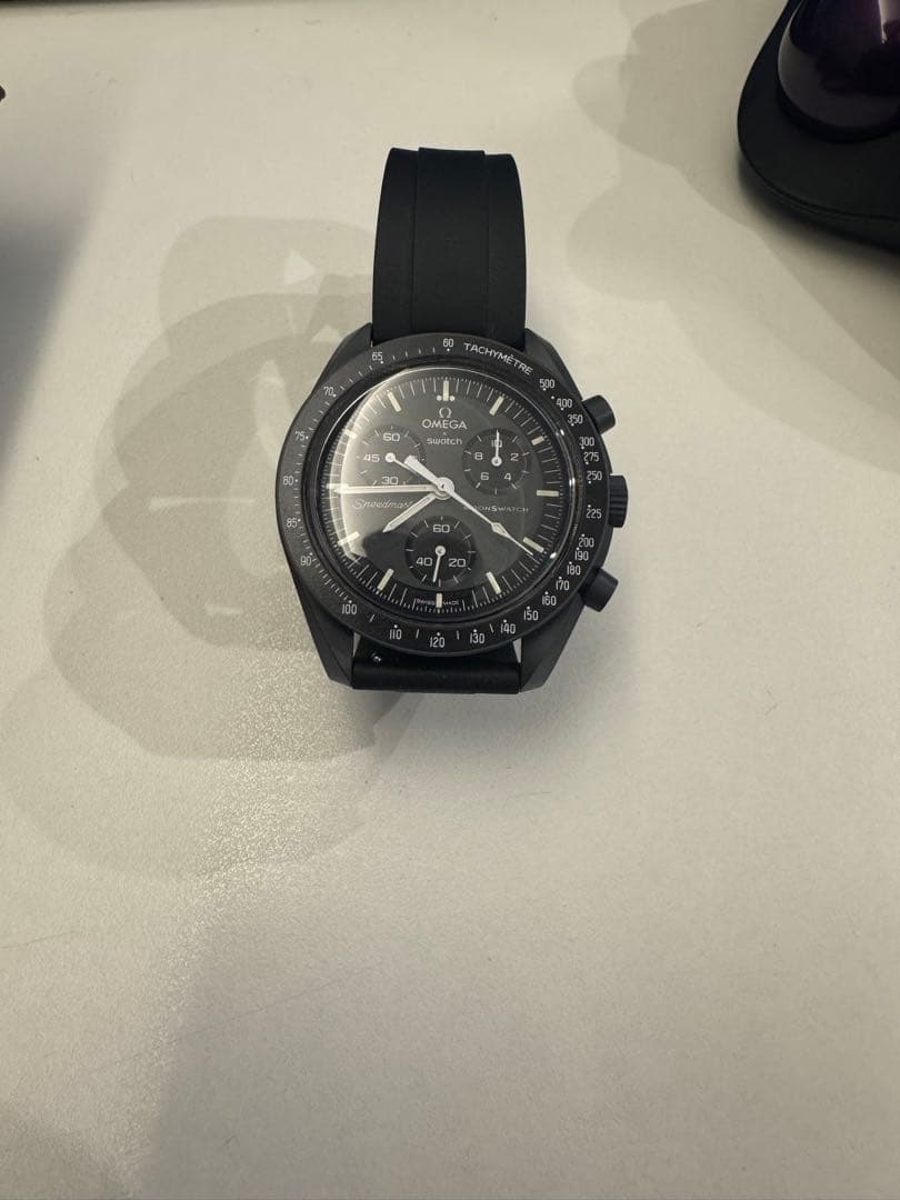 Swatch Moonwatch Collection ブラック