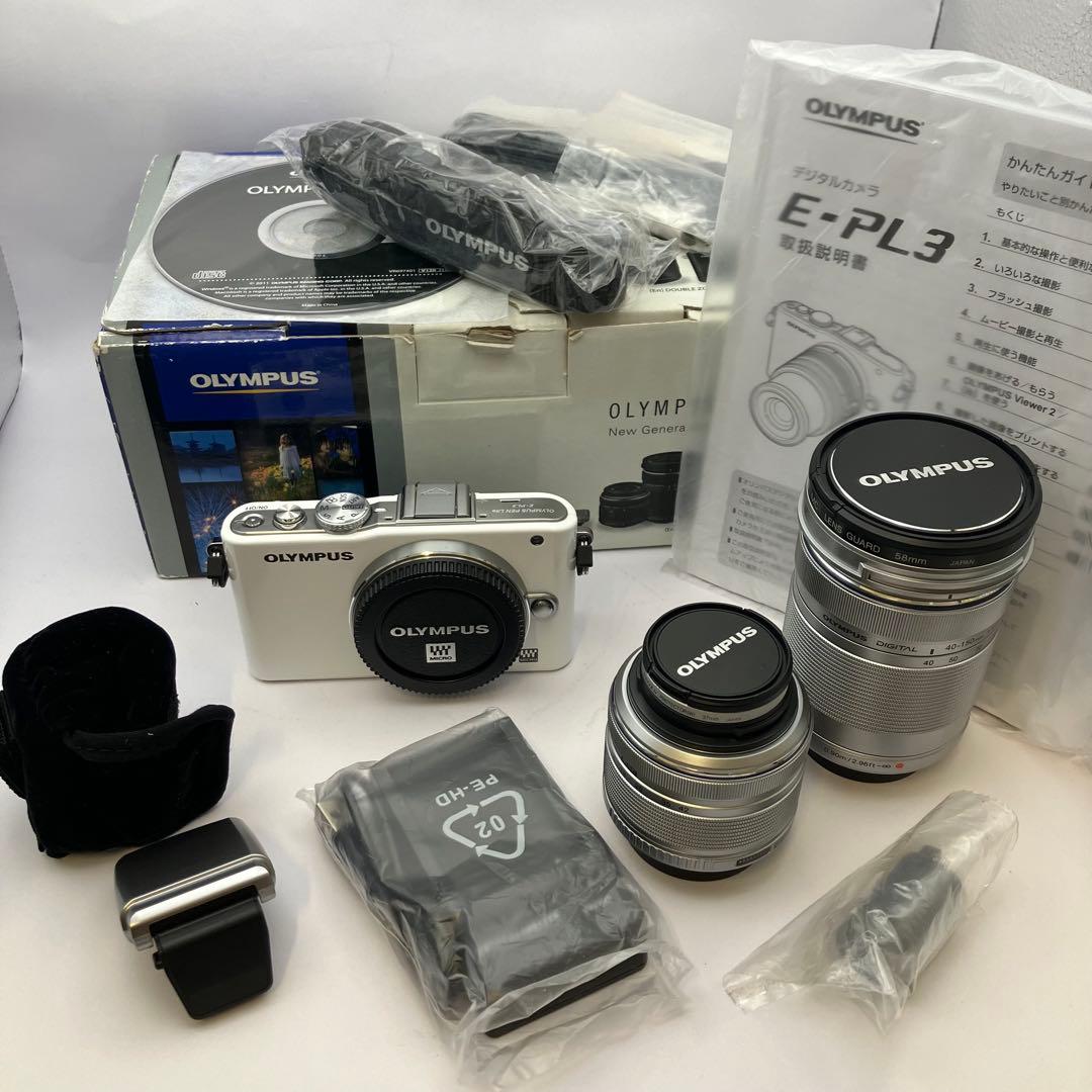 【ショット回数1778回】オリンパス PEN E-PL3 ダブルズームキット