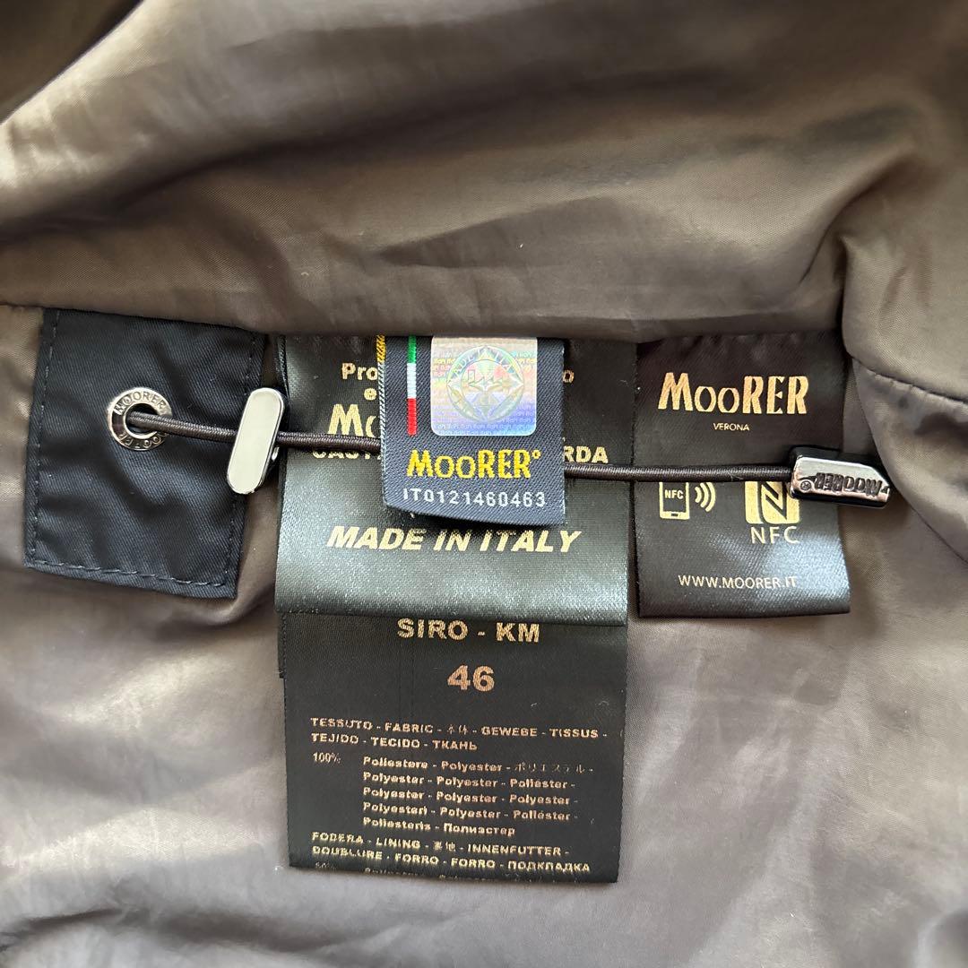 Moorer SIROダウンジャケット 46 ブラック