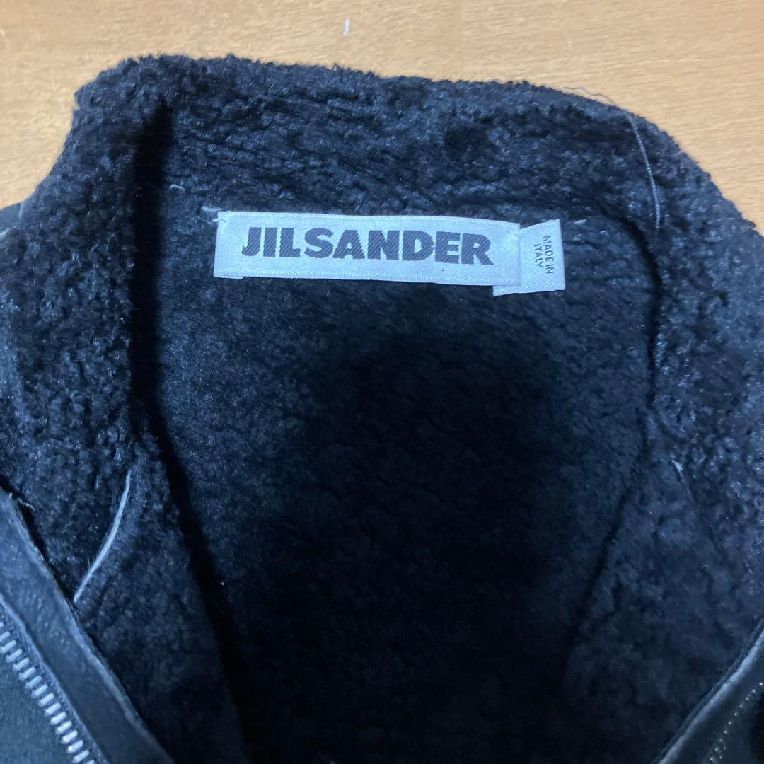 JIL SANDER ムートンレザージャケットarchive モードダークウェア