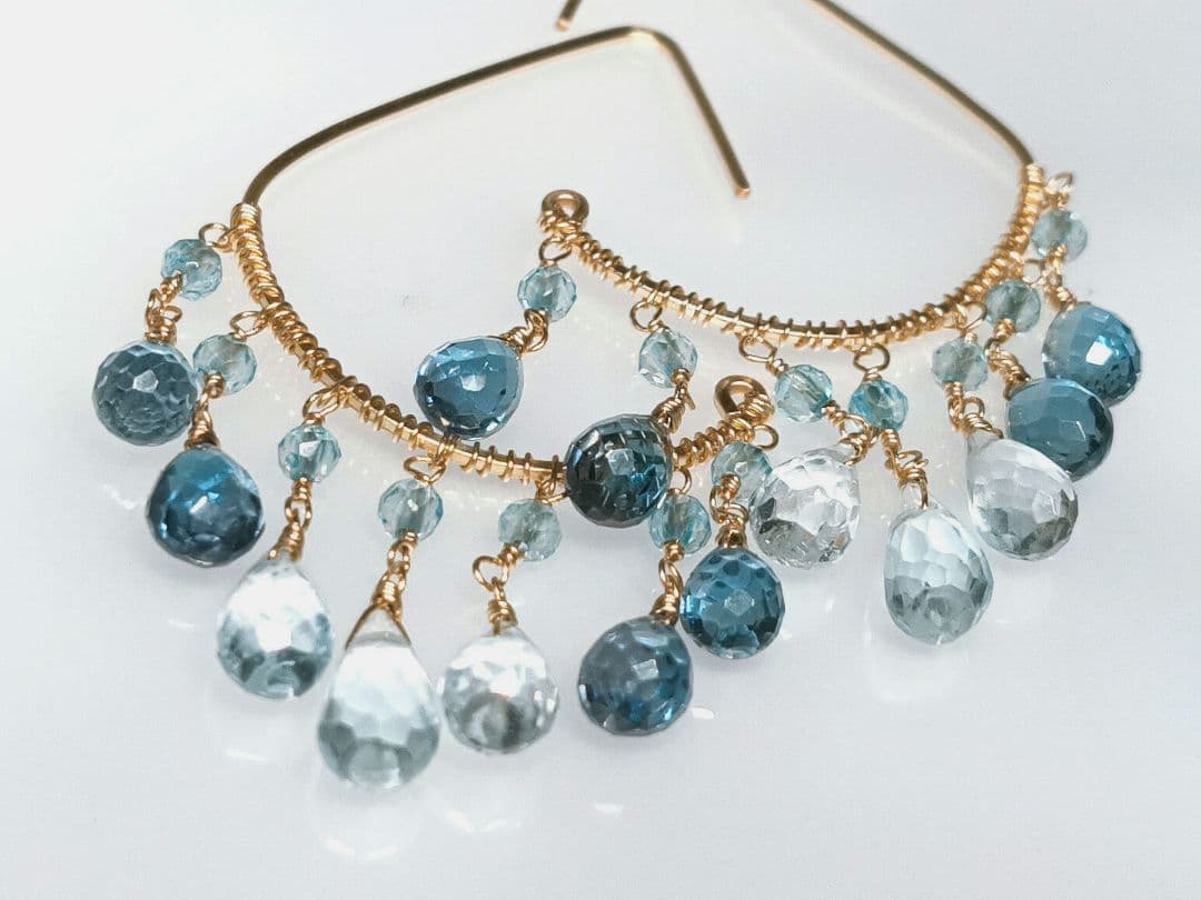 14kgf シャンデリアピアス♡