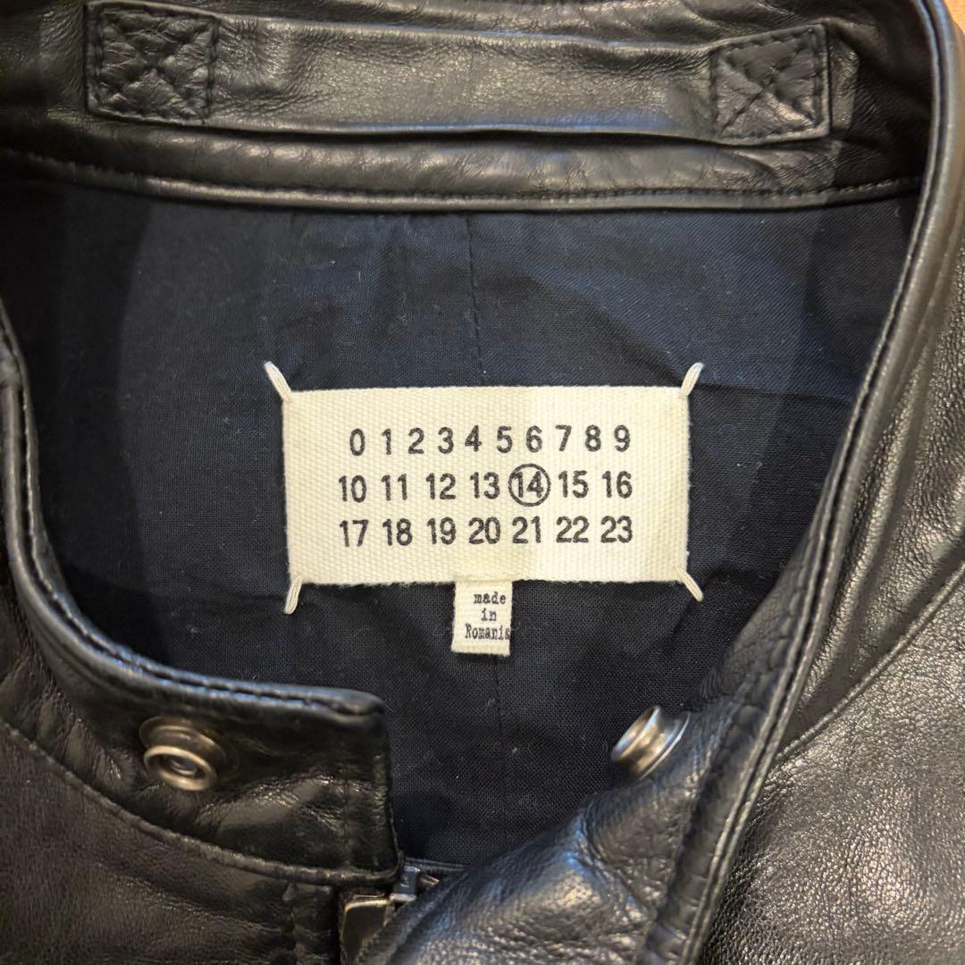 Maison Margiela ハの字 ライダース 46 メゾンマルジェラ