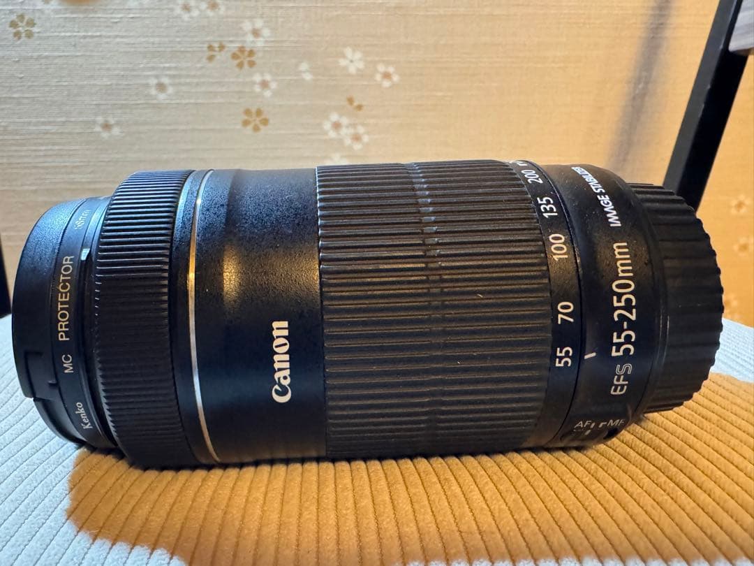 CANON ZOOM LENS EFS 55-250mm キャノンレンズ