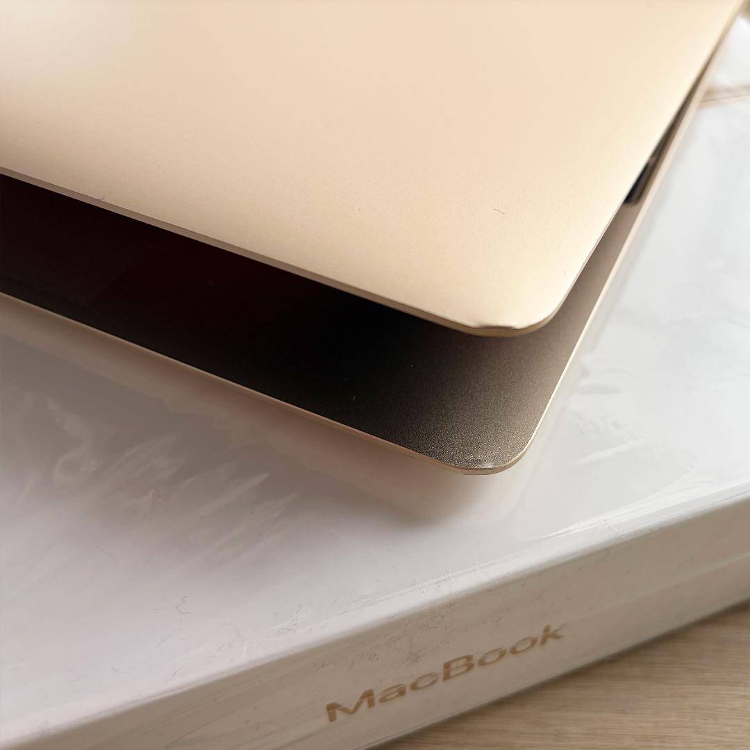 【美品】MacBook12 2017 8GB/256GB ゴールド