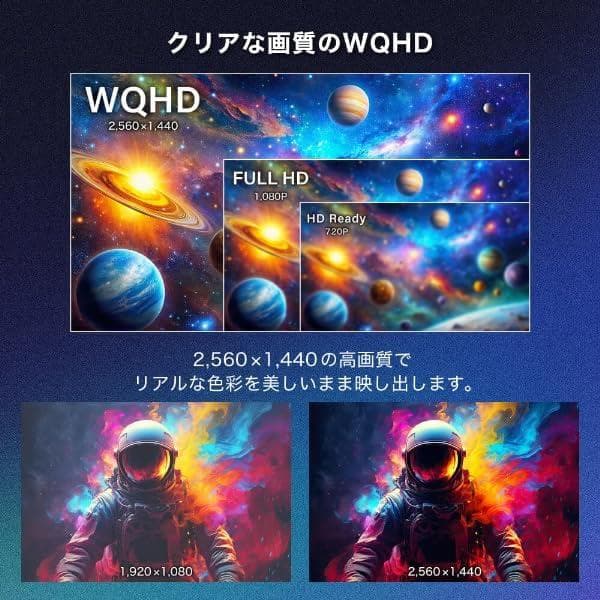 WQHD 180Hz 27インチ モニター MAXZEN