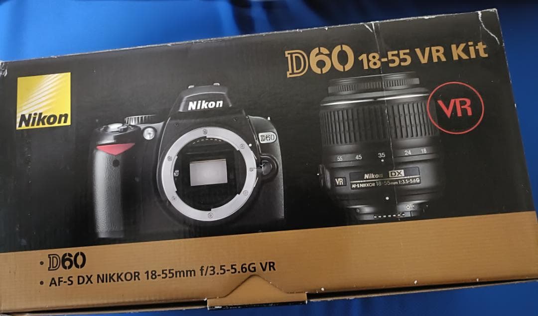 新同! nikon D60 デジタルフルセット ショット数959枚 AZより安い