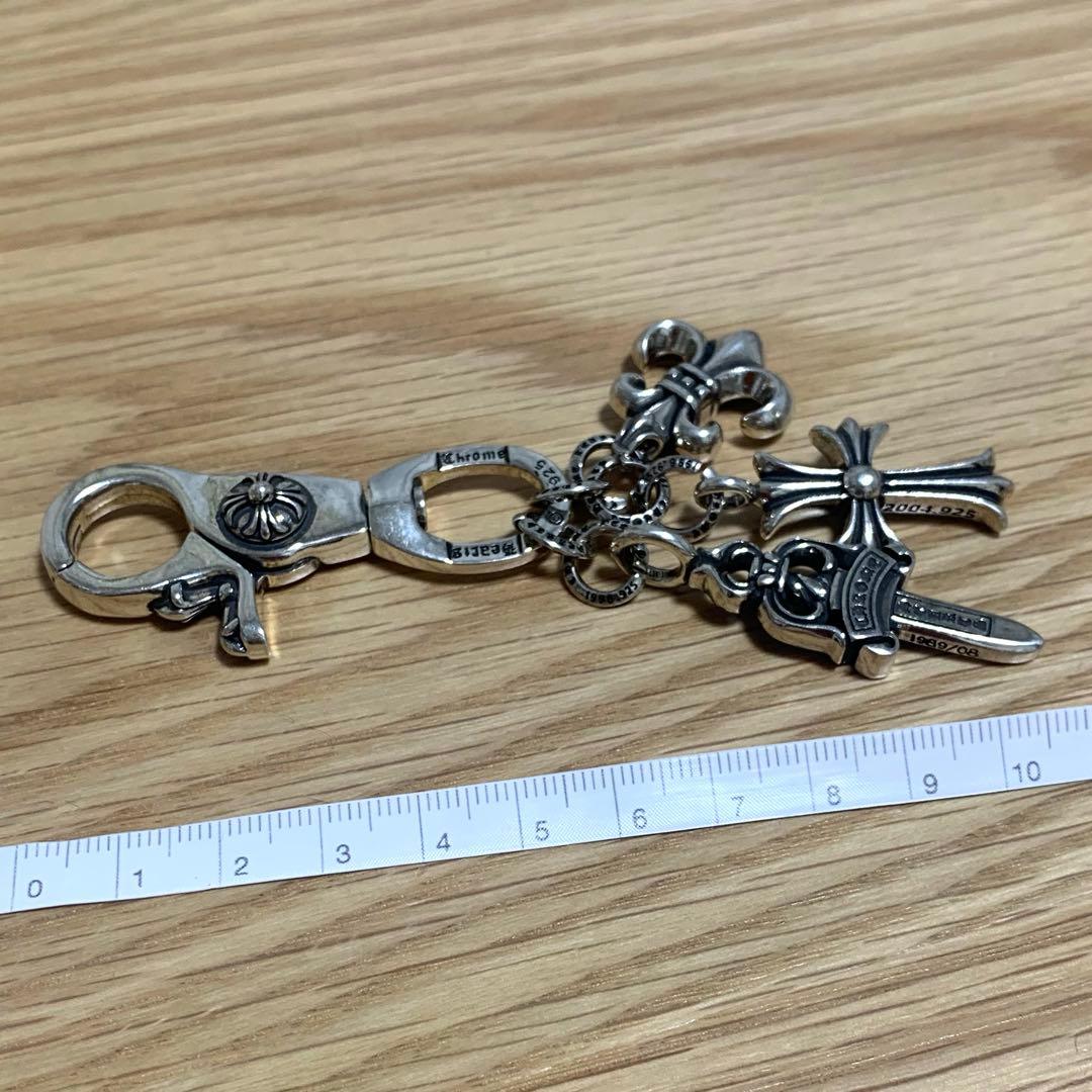 値下げ不可 シルバー キーホルダー ChromHearts クロムハーツ好きに⭐︎