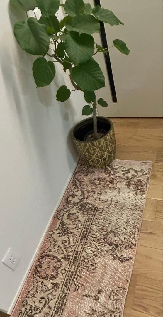 週末セール＊トライバルラグ・トルコヴィンテージラグ　約54×110cm