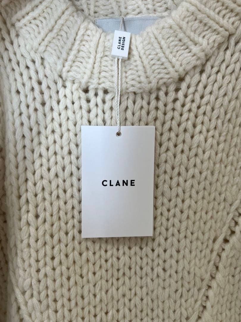 PEPLUM HAND KNIT TOPS サイズ1 正規品タグ付き