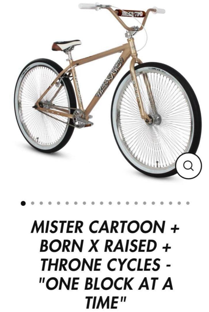 自転車本体 BornxRaised Mr.cartoon Throne CyclesBMX