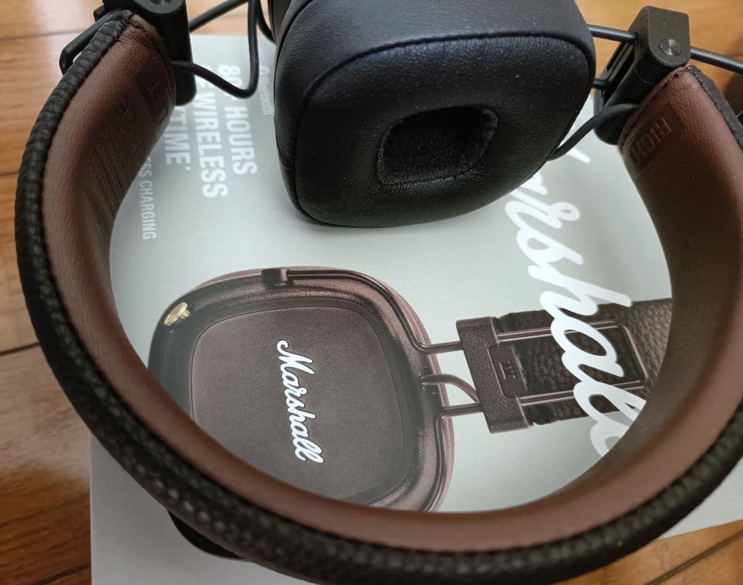 Marshall Major IV ワイヤレスヘッドホン brown 正規品