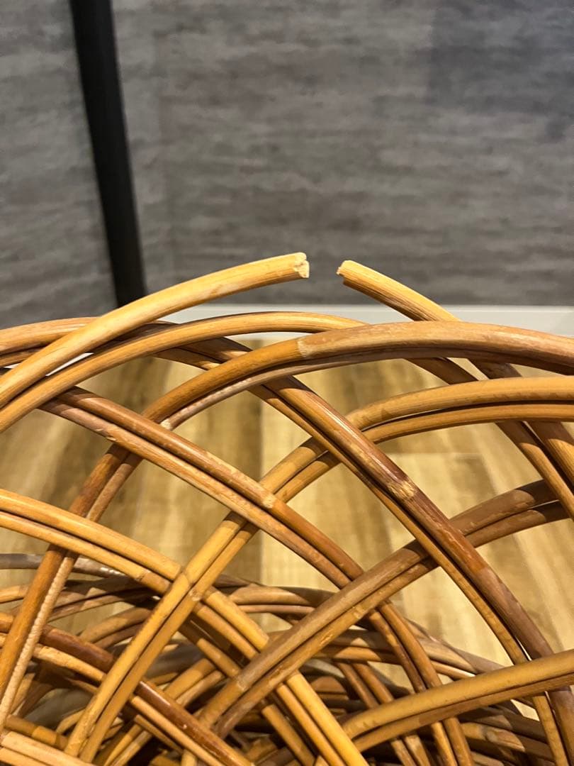 激安/アンティーク/昭和レトロ/古道具/銭湯/籐カゴ/脱衣カゴ/籠/バスケット