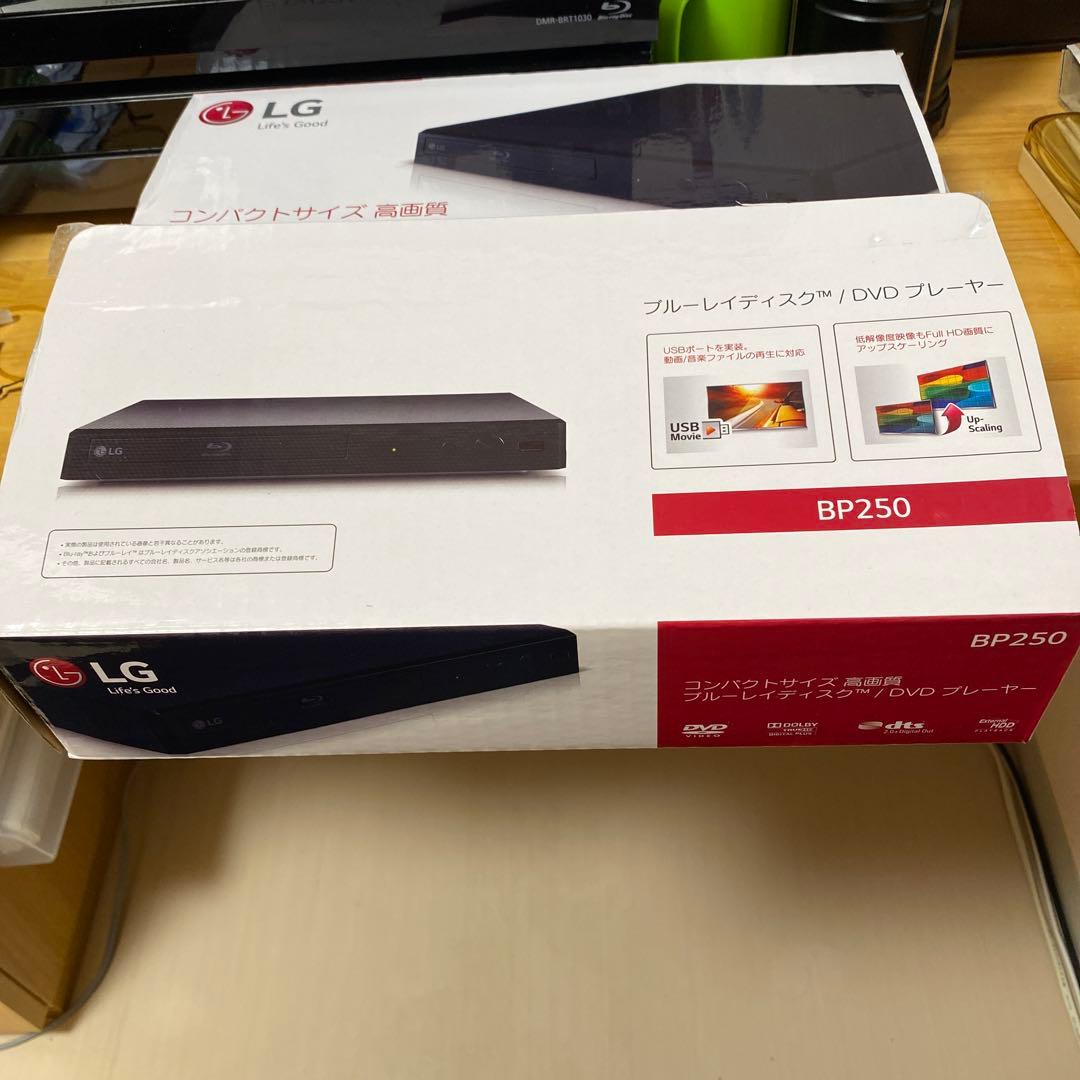 新品同様 2024年製 LG BP250 Blu-ray\DVD プレーヤー