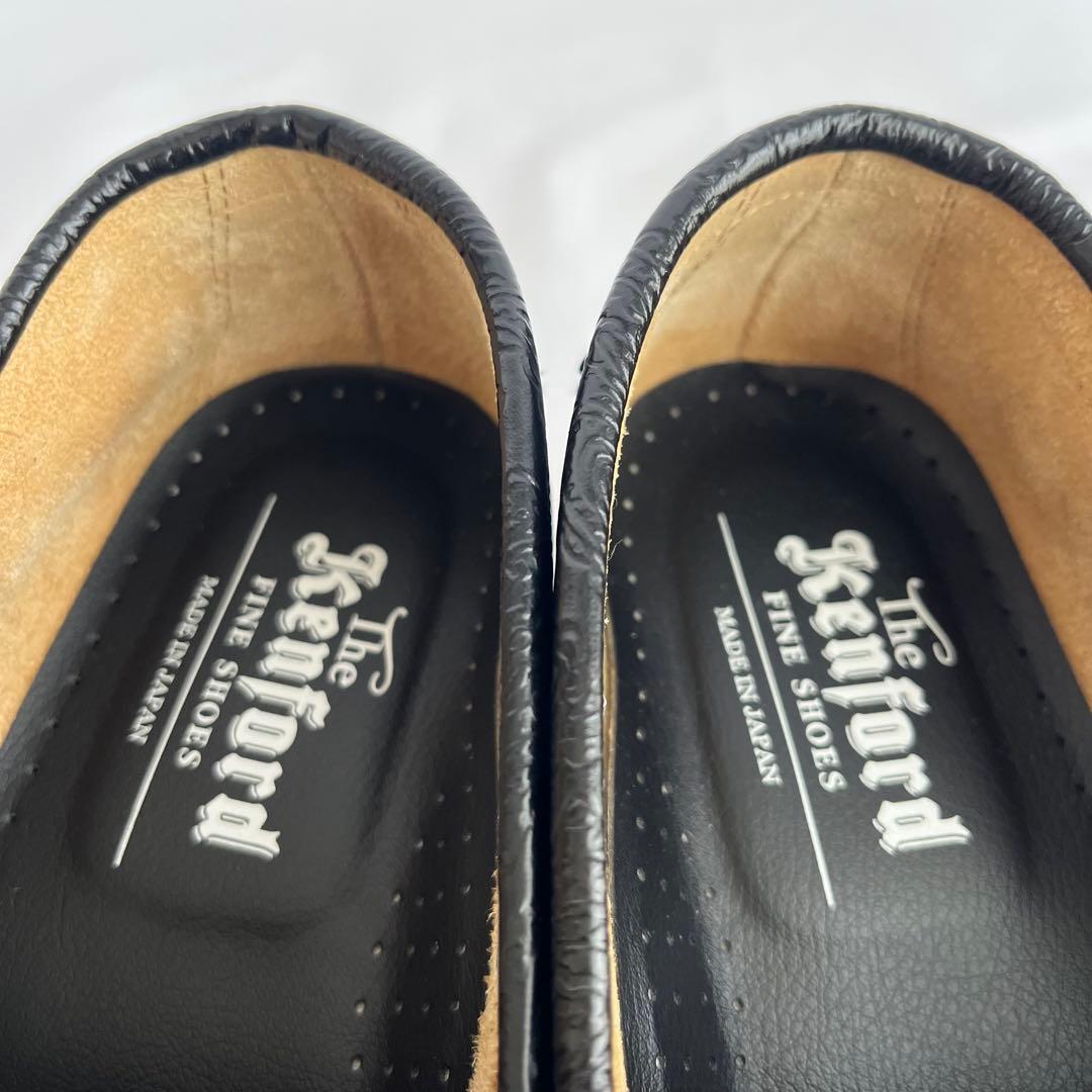 【最終価格‼️】ケンフォード ペイズリー　タンクソール 24㎝ ブラック