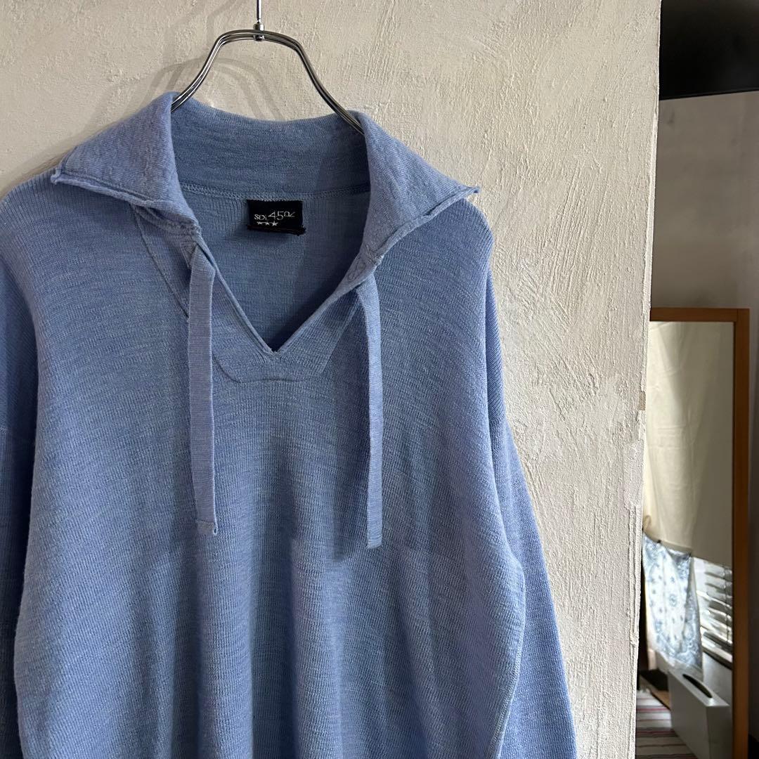 極美 45R SDL アルルリブの908 バスクセイルプル ニットポロ