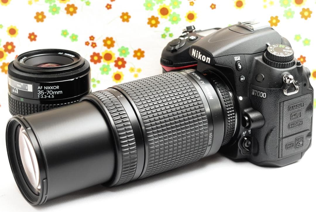 ニコン Nikon D7000 ☆スマホ転送可☆ダブルレンズ☆カメラデビュー応援
