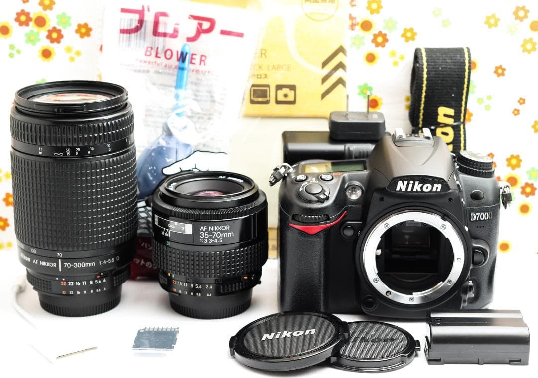 ニコン Nikon D7000 ☆スマホ転送可☆ダブルレンズ☆カメラデビュー応援