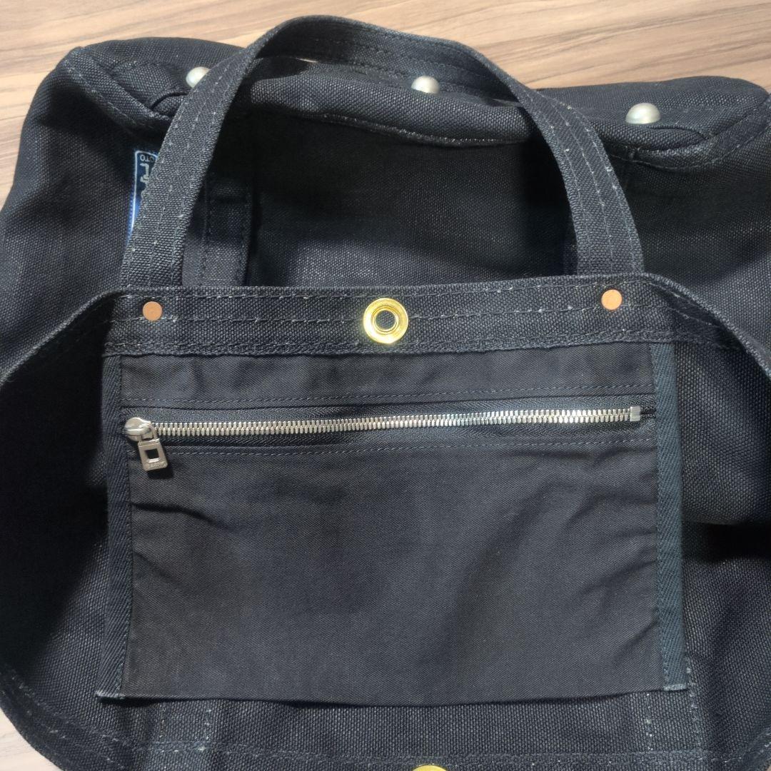 信三郎帆布の麻トートバッグ