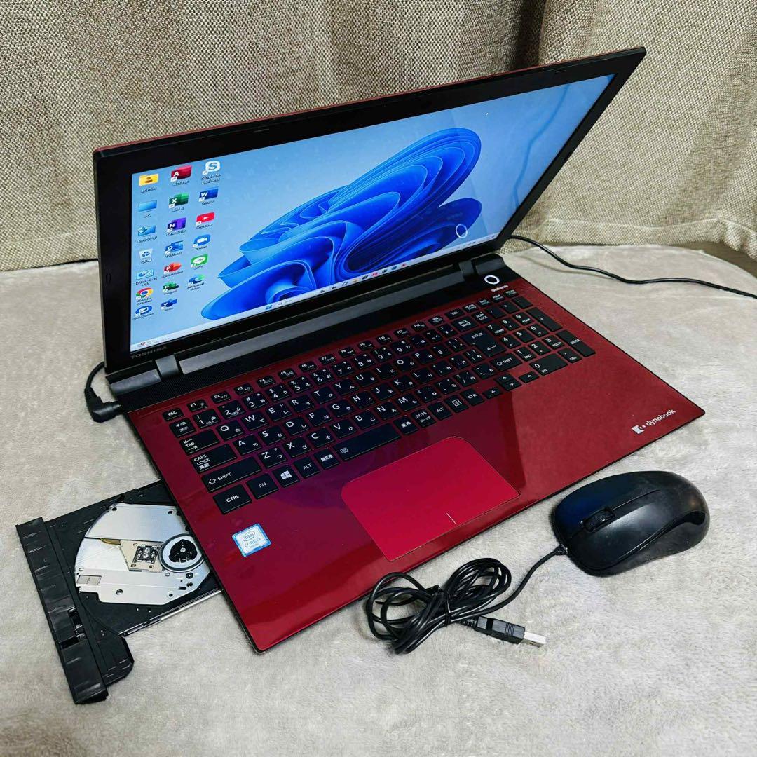 S234 TOSHIBAノートパソコンWEBカメラSSD高速 Windows11