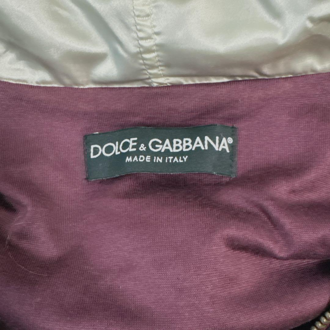 alba　ドルチェ＆ガッバーナ XL 刺繍スカジャン 紫