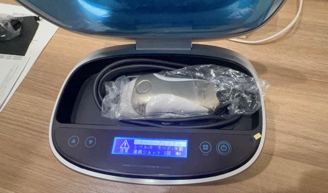 ケノン 脱毛器 ver8.4【シャンパンゴールド】付属品全てあり