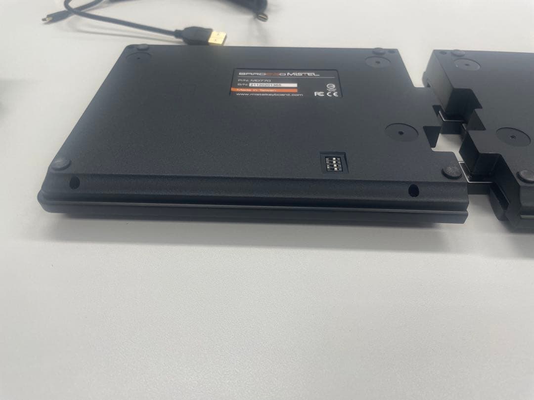 MISTEL分割キーボード BAROCCO MD770 US配列　(箱あり)