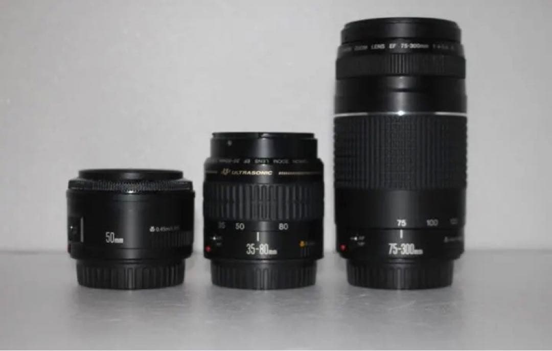 ☆キャノン☆canon kiss x9 標準&望遠&単焦点トリプルレンズセット