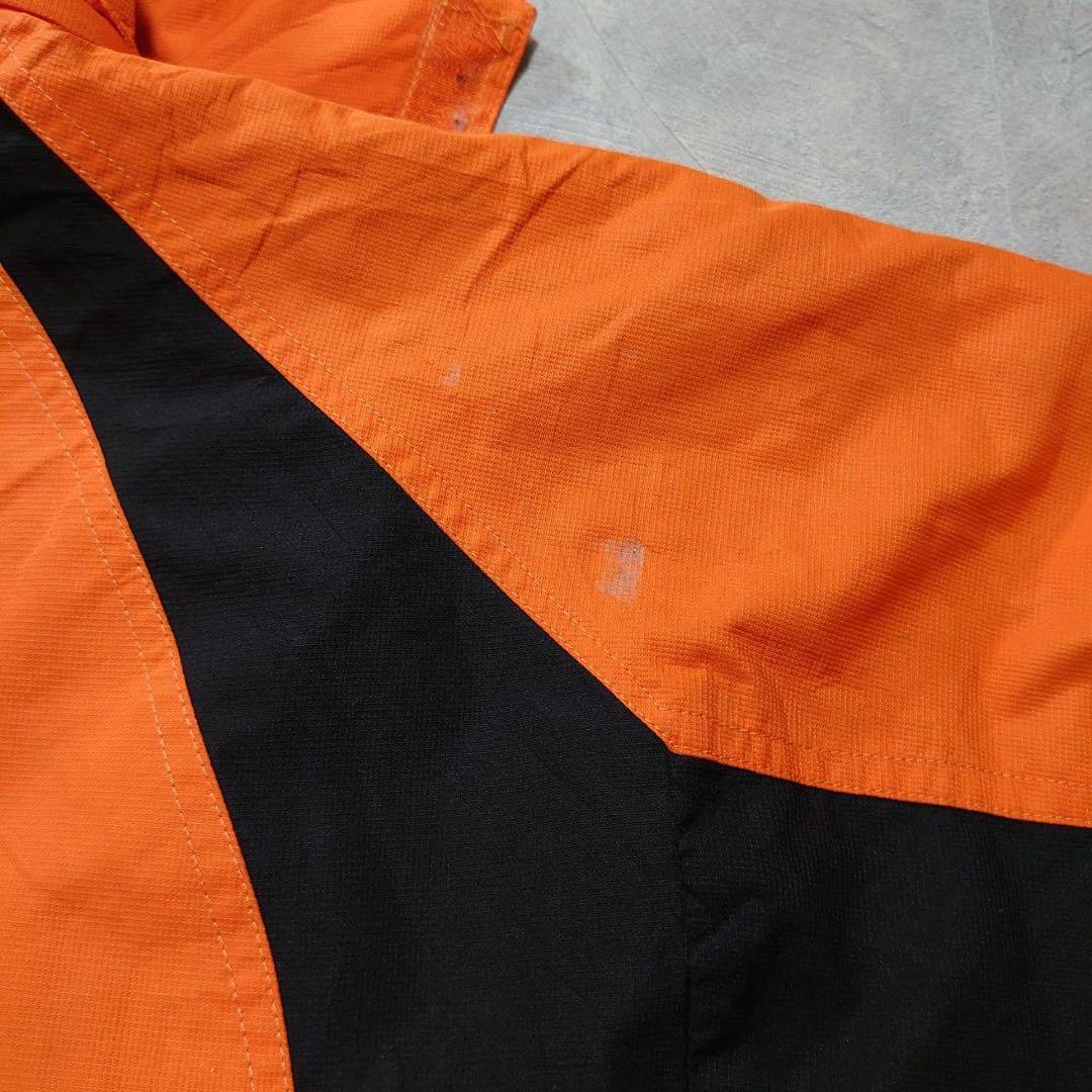 90s古着NIKE ACG マウンテンパーカー切替フードオレンジK137