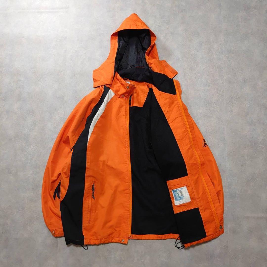90s古着NIKE ACG マウンテンパーカー切替フードオレンジK137