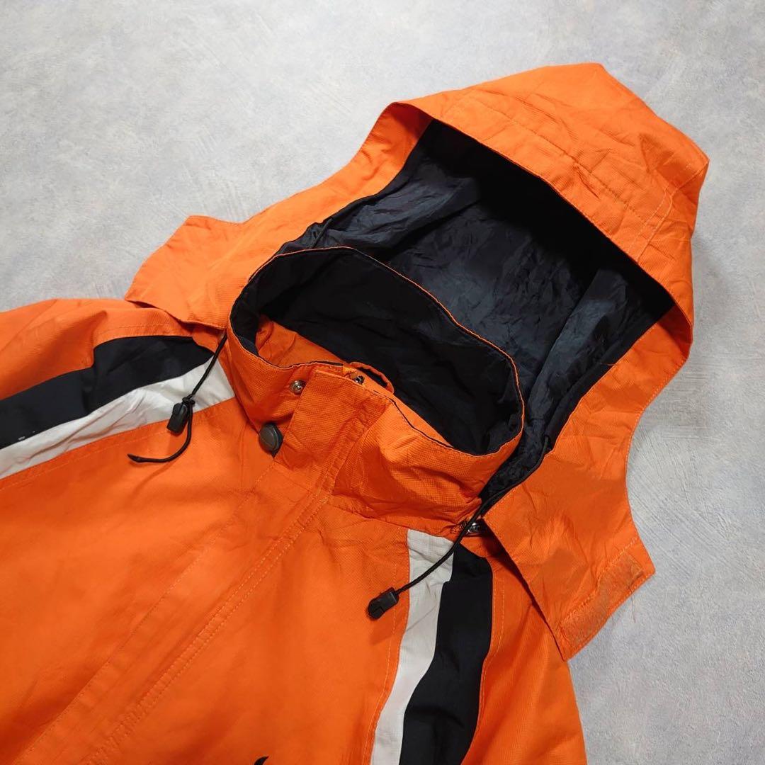 90s古着NIKE ACG マウンテンパーカー切替フードオレンジK137