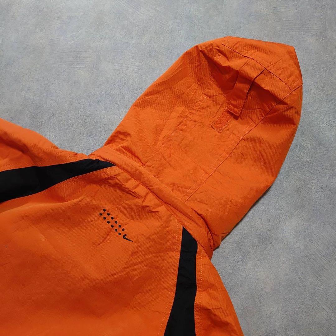 90s古着NIKE ACG マウンテンパーカー切替フードオレンジK137