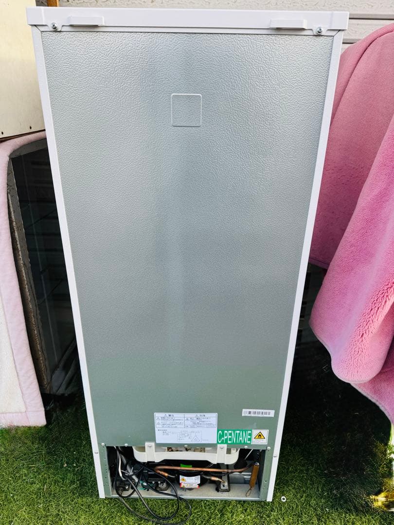 福岡発 YAMADA ヤマダ 2ドア 冷凍冷蔵庫 YRZ-C12H1 2022年